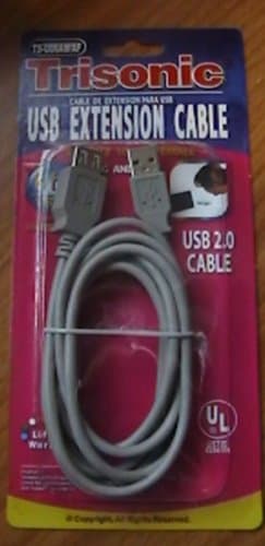 Trisonic USB Extension Cable