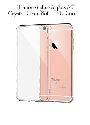 iPhone 6 plus/6s plus Crystal Clear case, iTechnics Crystal Clear soft case protective case TPU bumper case for iPhone 6 plus/6s plus 5.5 inch Crystal Clear