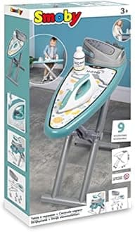 Smoby - Ironing Table + Steam Iron, 7600330121