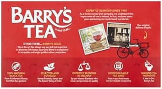 Barry's Irish Tea Signature Gold Blend, 160 ct (Pack of 4)