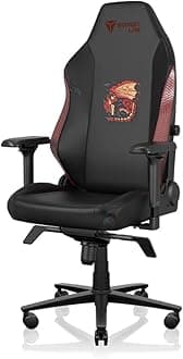 Secretlab Titan Evo Monster Hunter Gaming Chair - Reclining - Ergonomic & Comfortable Computer Chair with 4D Armrests - Magnetic Head Pillow & 4-Way Lumbar Support - Black/Red - Leatherette