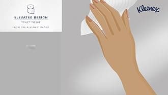 Kleenex Toilet Tissue Rolls 8459 – 3-Ply White Toilet Paper, Soft, Strong & FSC Certified – 8 Packs x 9 Rolls, 195 Sheets Each (72 Rolls / 14,040 Sheets Total)