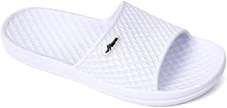 FUNKYMONKEY Men's Shower Slides - Non Slip Quick Drying Sandals for Men – Lightweight Pool Beach Bathroom Slippers Indoor Outdoor