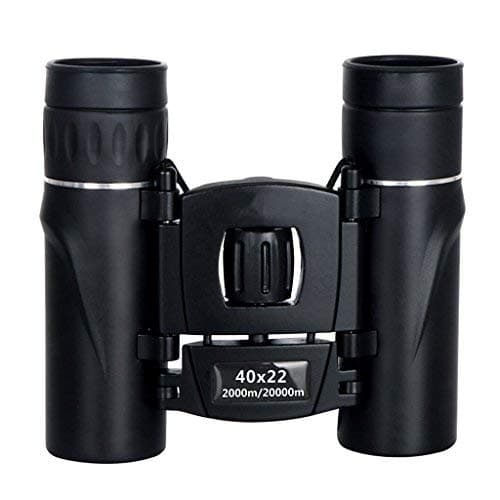 DOOD Mini Binoculars, Compact Folding 40 * 22 Binoculars Portable Telescope Fully Coached for Adults & Kids Bird Watching, Hiking, Safari Sightseeing(With Phone bracket) by SHOME