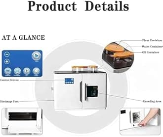 YMAOMAO Fully Automatic Roti Chapati Maker, Commercial Bread Maker, 1800W, Automatic, for Home Roti Maker Rotimatic, for Baking 8 Delicious Flatbreads