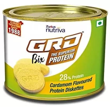 GRD Bix Cardamom Flavoured High protein biscuits | 18 Essential Nutrients 250g