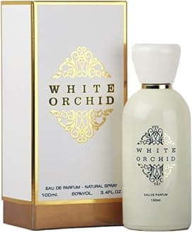 White Orchid Luxury Oud Perfume for Men & Women l Oud Leather Amber Scent l Long Lasting l Premium Arabic Fragrance for Man & Woman l Made in Dubai