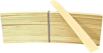 Top Replacement Sprung Wooden Bed Slats Size Double Bed Length 690mm & Width 53mm, 8.5mm Depth.… (24)