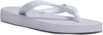 Havaianas - Top, Chanclas Cómodas, Duraderas y Ligeras, Estilo Zori, con Suela Antideslizante, Adultos Unisex, White, 8.5/9