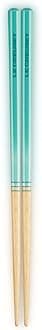 Le Creuset Kids' Chopsticks, Cool Mint, Japan-Made (Japan Authorized Distributor)