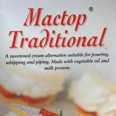 Mactop Traditional Cream Alternative