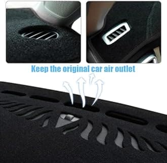 Fit for Nissan Sunny 2004 2005,Car Dashboard Cover,Non-Slip Dash Mat Dashboard Cover,Black Dash Cover Mat,Car Accessories