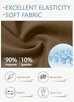 JWM Regular/Tall Mens Athletic Joggers Lightweight Workout Running Gym Training Pants Tapered Sweatpant with 3 Zipper Pockets