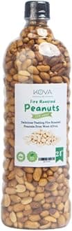 Kovafood Fire Roasted Nigerian Groundnuts, Peanuts I Delicious Tasting 22oz