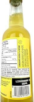 Lurisia Limonata Lemon Soda 4 x 9.3 Fl Oz (275ml) Italian Soda - Sparkling Lemonade Bottles - Citrus Lemon Soft Drink - Limonata from Italy - Carbonated Fruit Juice Beverage