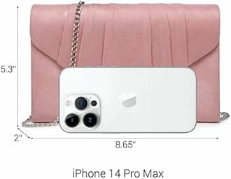 Dasein Womens Evening Bag Velvety Pleated Envelope Clutch Handbag Wedding Party Bridal Purse