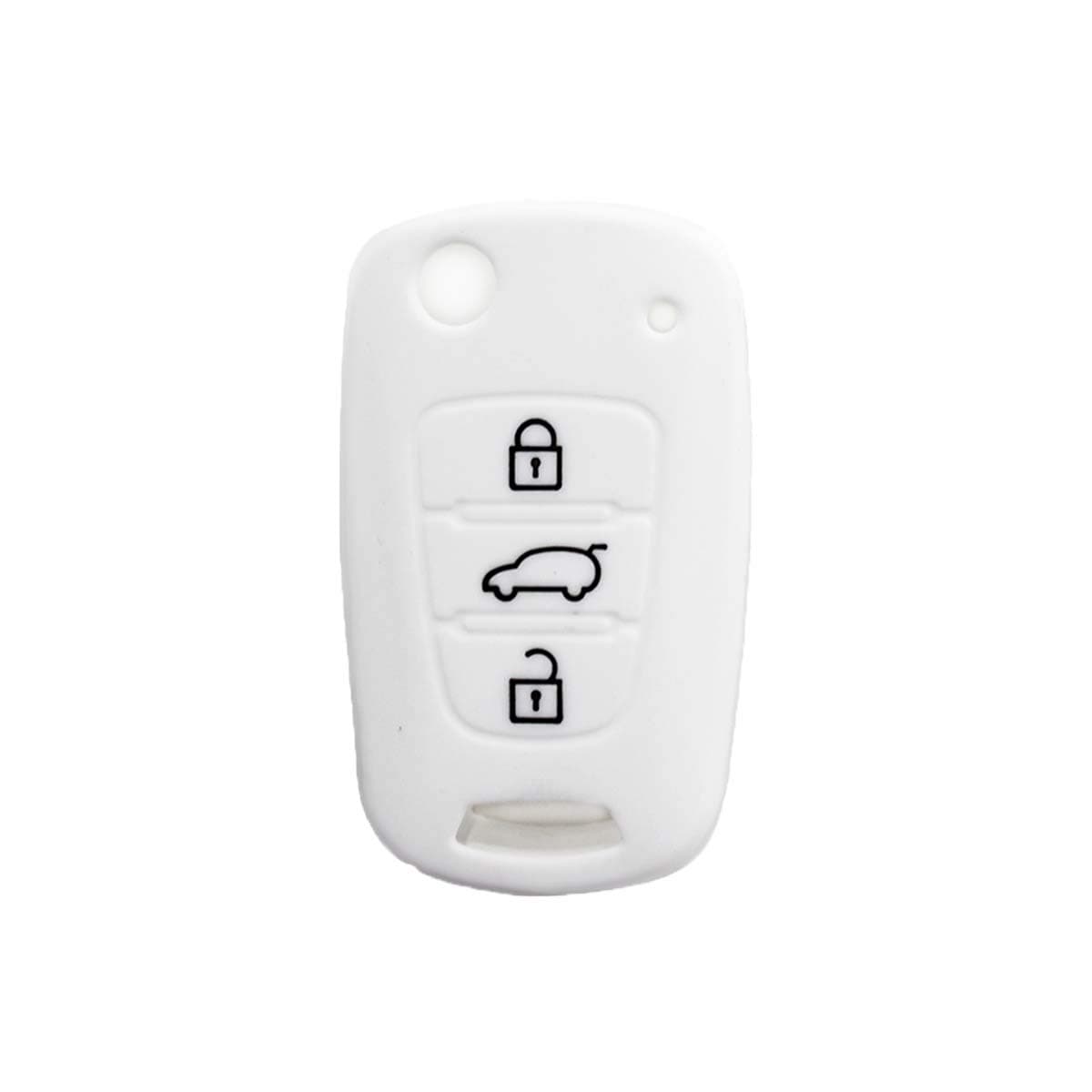 Silicone Key Shell KIA-HYUNDAI BIANCO