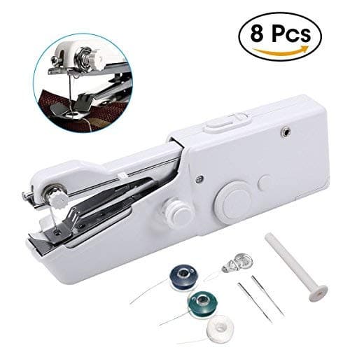 ARTISTORE Mini Handheld Sewing Machine, Portable Sewing Machine Mini Cordless Handheld Electric Stitch Tool for Fabric, Clothing, Kids Cloth, Home Travel Use