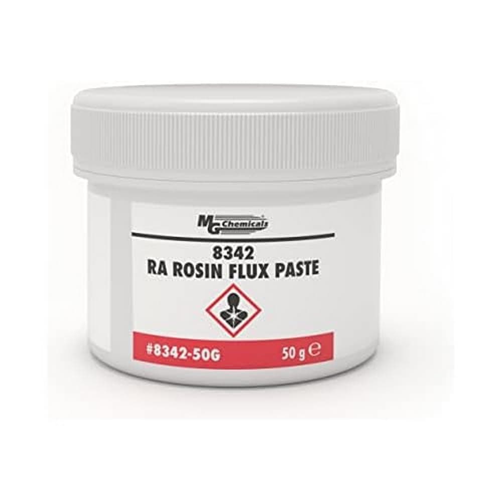 8342 RA Rosin Flux Paste, Amber, 50 g Jar (8342-50G)