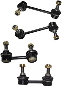 PartsW - 16 Pc Suspension Kit Control Arms Ball Joints Tie Rods Sway Bar Links Shock Bushings Fits Honda Accord 1998-2002 2.3L Acura TL 1999-2003 Acura CL 2001-2003 Steering Suspension Repair
