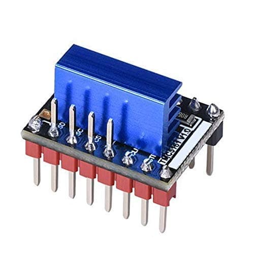 Step Motor Controller TMC5161 V1.0 Stepper Motor Step Stick Mute Silent Driver Support SPI with Heatsink for 3D Printer Control Board 3d Printer Parts and Accessories