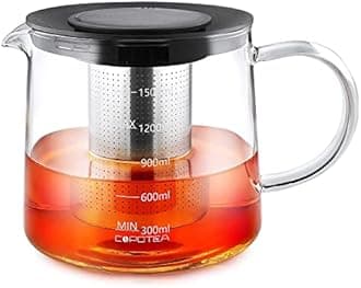 1500ml/50oz glass teapot