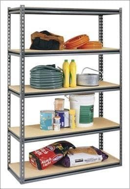 Casa Solutions Rack 36" W X 18" D X 72" H 1.5" 1000 Lb Steel Black Boxed Home