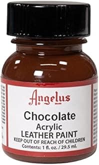 - Angelus Acrylic Leather Paint, 1 Fl Oz (Pack of 1), Chocolate