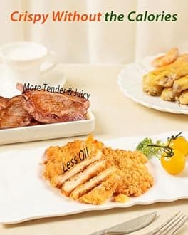 Nuwave Oven Pro Plus Air Fryer, Infrared Worktop, Advanced Convection 2024, No Thawing or Preheating, Fresh or Frozen Cooking, Durable Feeding Dome, 100 Presets