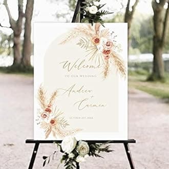 Wedding Welcome Sign, Our Wedding Sign, Welcome To Our Wedding Sign, Wedding Signs For Ceremony And Reception, Welcome Wedding Signs, Minimalist Sign For Wedding #11