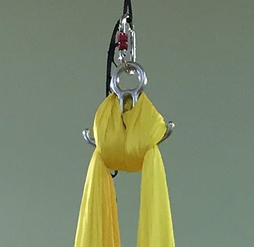 Flying Yoga Basic Aerial Silks Hardware Kit w/Steel Hardware