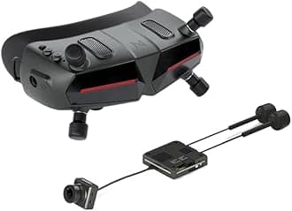 Walksnail Avatar HD Goggles X 1080P 100FPS FOV50 Compatible With Drones Gyro Bluetooth Wi-Fi Module 7-26V(With Kit V2 Dual)