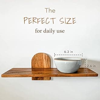 Mora Ceramic Bowls For Kitchen, 28oz - Bowl Set of 4 - For Cereal, Salad, Pasta, Soup, Dessert, Serving etc - Dishwasher, Microwave, and Oven Safe - For Breakfast, Lunch and Dinner - Earl Grey