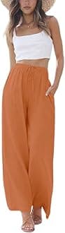 womens Linen Pants Casual Pants