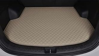 Boot Compatible with BMW X5 (2019-Onwards) (5 Seater) Luxurious Custom Fitted Car Trunk/Boot/Dicky Mats - Beige