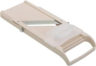 BN3S Super Standard Madoline Slicer, with with 4 Japanese Stainless Steel Blades, Almond