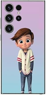 FCS Printed Designer Vinyl Mobile Back Skin Sticker for Samsung Galaxy S23 Ultra| Protects Against Dust, Precision-Fit, Vinyl, Bubble-Free Installation- (DZ-81)