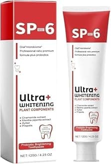 Berry Bliss Sp-6 Toothpaste, Brightening & Stain Removing Toothpaste, probiotic whitening toothpaste Teeth Whitener Toothpaste, Natural Tooth Whitener