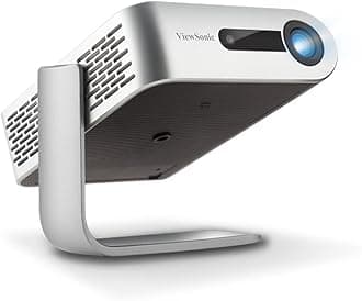 ViewSonic M1+ Portable LED Projector for Home & Family Entertainment with WiFi Bluetooth and Harman Kardon Audio
