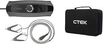 CTEK CS ONE 12V Smart Battery Charger for Motorcycle and Car, Portable Storage Case