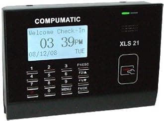 COMPUMATIC XLS 21 Proximity Badge Card, Employee Payroll TIME Clock Package