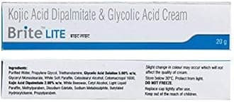 Kojic Acid Dipalmitate & Glycolic Acid Cream Skin Melasma Pigmentation Lightening Cream 20g