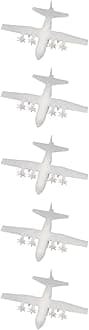 5PCS C-130 Hercules Military Transport Aircraft Resin Model – 1/2000 1/700 1/400 1/350 Scale 3D Model for Collectors(1/1500(18mm))