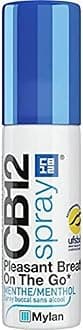 CB12 CB 12 Spray – Instant Freshness on the Go, Reduces the Root Cause of Bad Breath, With Zinc Acetate, Mint Flavour – 15 ml