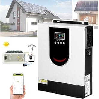 Hybrid Solar Inverter 1.0-10.2KW, 12V 24V 48V Pure Sine Wave Off Grid Charger, LCD Display, Solar Charge Controller 40/80/120/160A, DC24V-3.2KW