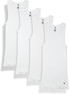 U.S. Polo Assn. Men's Casual Undershirt (Pack of 4)