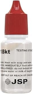 Waytest 18K Gold Testing Solution Purity Determiner Jewelry Scrap Precious Metal Made in USA