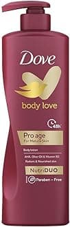Body Love Pro Age Body Lotion for Mature Skin 48hrs Moisturisation|| Paraben Free|| With Vitamin B3 & Olive Oil|| For Nourished Radiant Skin 400 ml