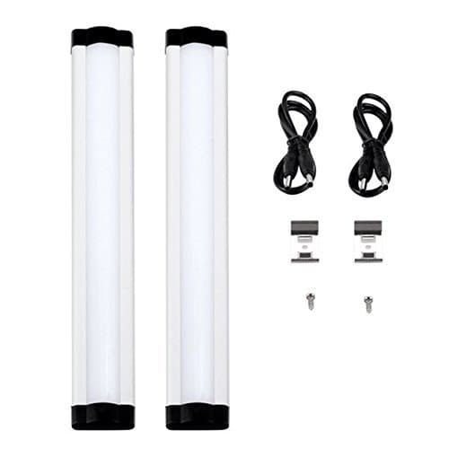 6'' (15cm) Warm White LED Under Cabinet Lighting, Work with Dimmer Switch, Sensor Switch, 1.5W/Light Panel, 120lm