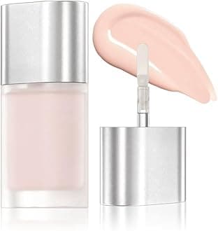 The Ideal Fix Lightweight and Breathable Full Coverage Concealer for Dark Circles and Mature Skin (01#Pinkish-white, 1)